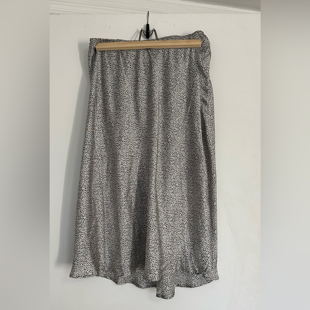 Sienna Sky Satin Midi Skirt